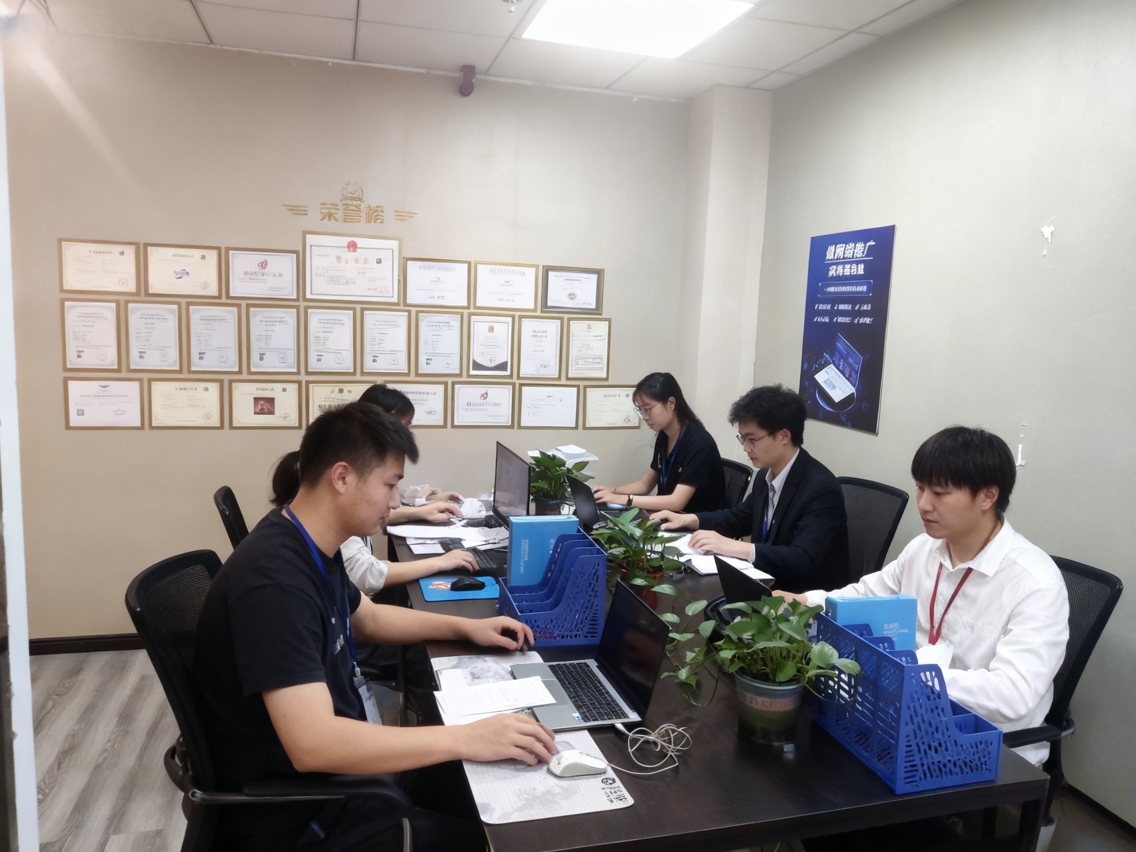 网推传媒有限公司实拍剪辑与拍摄场景展示
